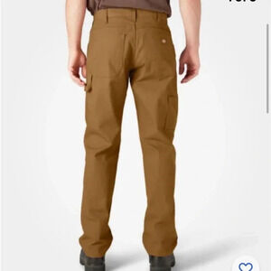Dickies Carpenter jeans relaxed fit straight leg size 42 x 32 brown tool pockets